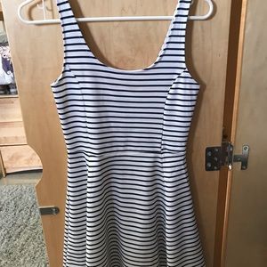 Striped Skater Dress